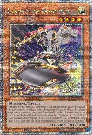 Inspector Boarder (Quarter Century Secret Rare) (RA01-EN010) - 25th Anniversary Rarity Collection 1st Edition