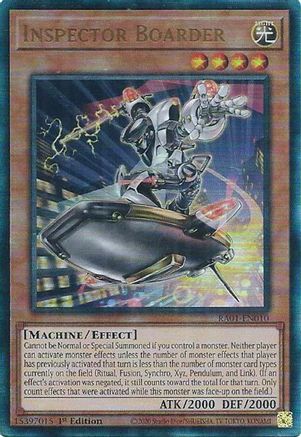 Inspector Boarder (PUR) (RA01-EN010) - 25th Anniversary Rarity Collection 1st Edition