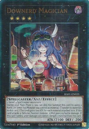 Downerd Magician (PUR) (RA01-EN035) - 25th Anniversary Rarity Collection 1st Edition