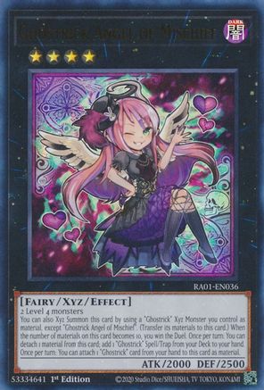 Ghostrick Angel of Mischief (UR) (RA01-EN036) - 25th Anniversary Rarity Collection 1st Edition