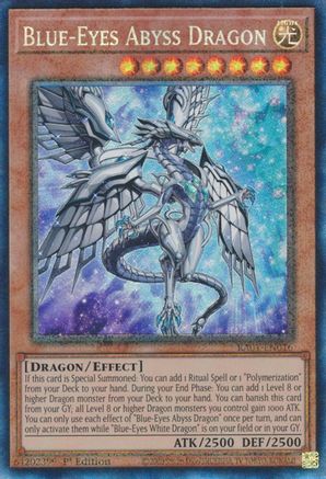 Blue-Eyes Abyss Dragon (PCR) (RA01-EN016) - 25th Anniversary Rarity Collection 1st Edition