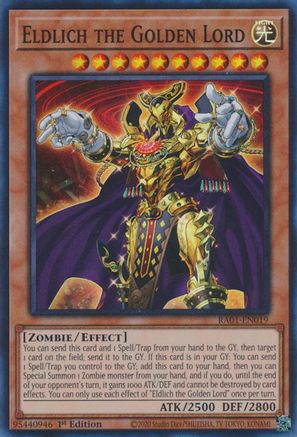 Eldlich the Golden Lord (RA01-EN019) - 25th Anniversary Rarity Collection 1st Edition