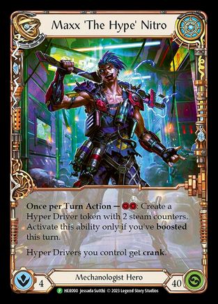 Maxx 'The Hype' Nitro [HER090] (Promo)  Cold Foil