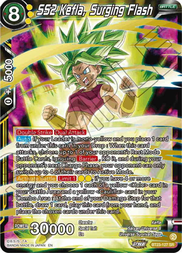 SS2 Kefla, Surging Flash (BT23-127) [Perfect Combination]