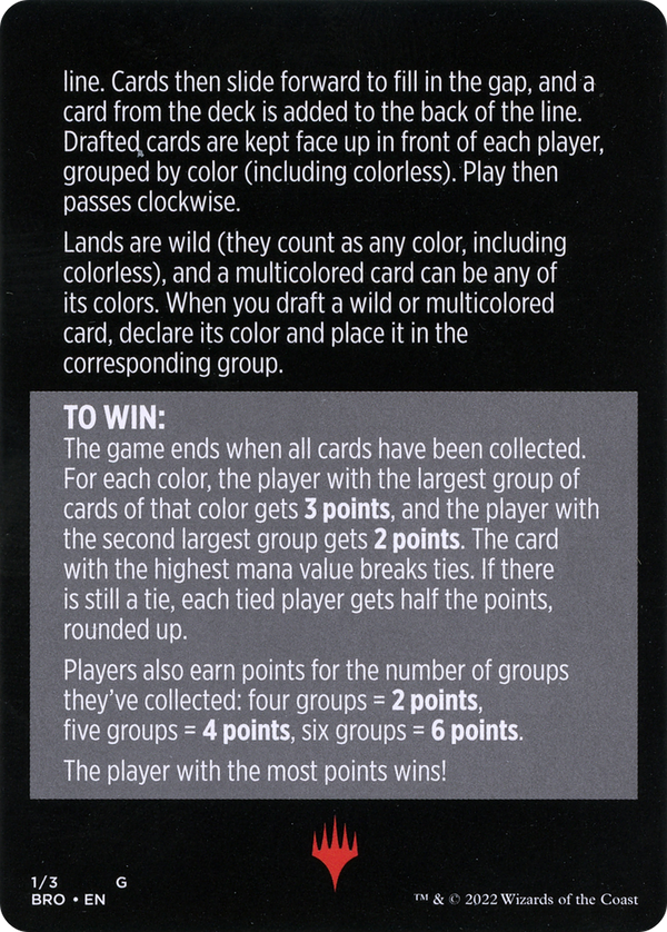 Mishra's Manufactory // Mishra's Manufactory (cont'd) (MBRO-001) - The Brothers' War Minigames