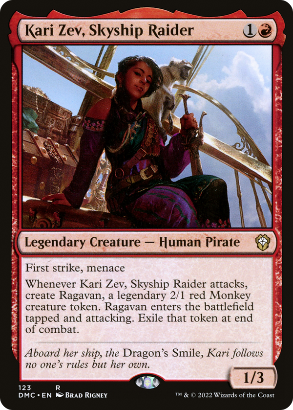 Kari Zev, Skyship Raider [Dominaria United Commander]