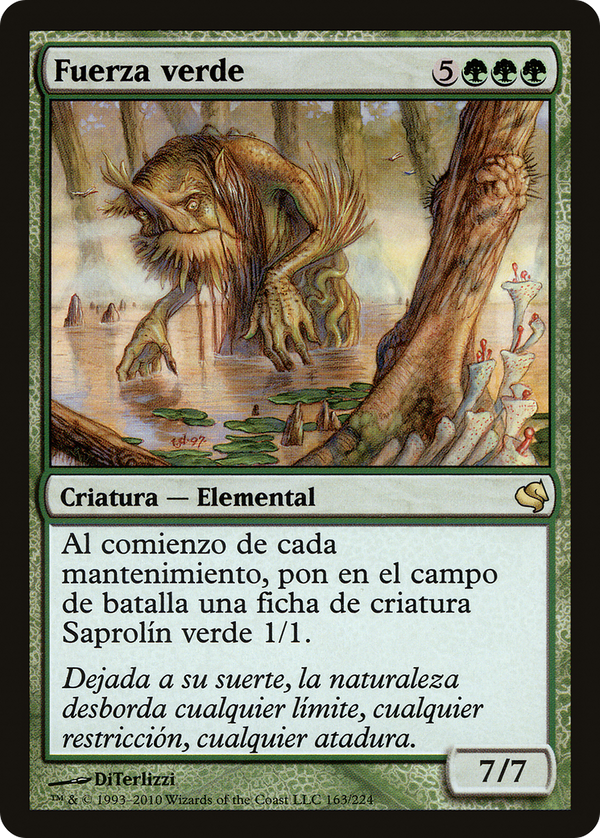 Verdant Force (Spanish) - "Fuerza verde" (PS11-163) - Salvat 2011