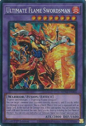 Ultimate Flame Swordsman (CR) (MZMI-EN004) - Maze of Millennia 1st Edition