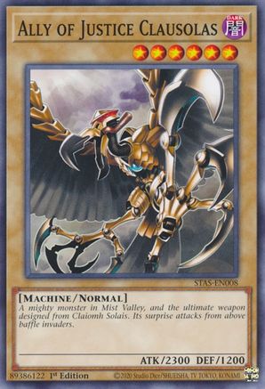 Ally of Justice Clausolas (STAS-EN008) - 2-Player Starter Set 1st Edition