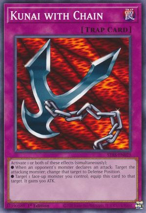 Kunai with Chain (STAS-EN025) - 2-Player Starter Set 1st Edition
