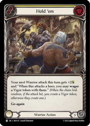 Hold 'em (Yellow) [HVY131] (Heavy Hitters)