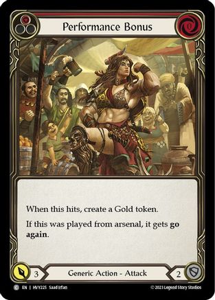 Performance Bonus (Red) [HVY225] (Heavy Hitters)