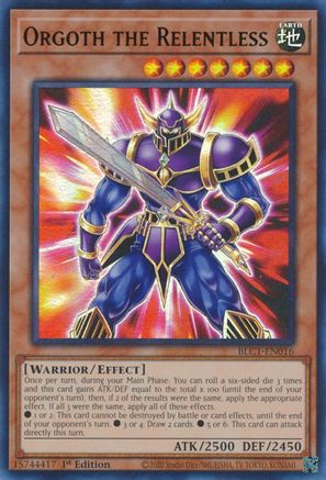 Orgoth the Relentless (BLC1-EN016) - Battles of Legend: Chapter 1 1st Edition