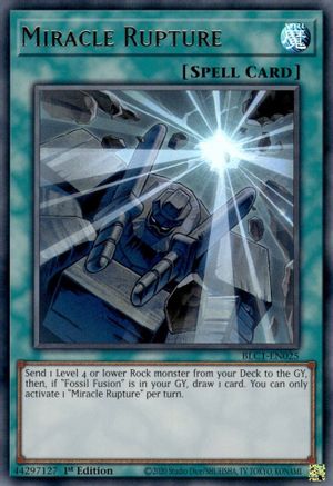 Miracle Rupture (BLC1-EN025) - Battles of Legend: Chapter 1 1st Edition