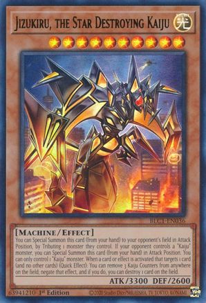 Jizukiru, the Star Destroying Kaiju (BLC1-EN036) - Battles of Legend: Chapter 1 1st Edition