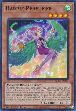 Harpie Perfumer (BLC1-EN041) - Battles of Legend: Chapter 1 1st Edition