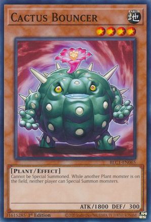 Cactus Bouncer (BLC1-EN065) - Battles of Legend: Chapter 1 1st Edition