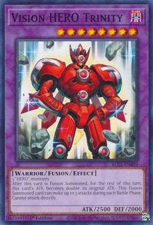 Vision HERO Trinity (BLC1-EN099) - Battles of Legend: Chapter 1 1st Edition