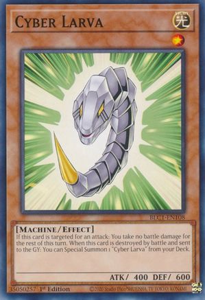 Cyber Larva (BLC1-EN108) - Battles of Legend: Chapter 1 1st Edition