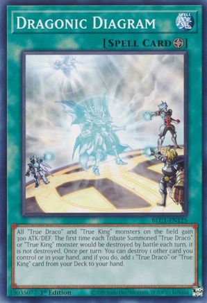 Dragonic Diagram (BLC1-EN125) - Battles of Legend: Chapter 1 1st Edition