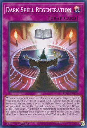 Dark Spell Regeneration (BLC1-EN126) - Battles of Legend: Chapter 1 1st Edition
