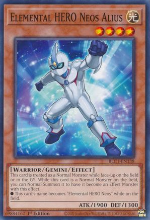 Elemental HERO Neos Alius (BLC1-EN138) - Battles of Legend: Chapter 1 1st Edition