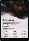 Owlbear // Owlbear (AAFR-015) - Adventures in the Forgotten Realms Art Series (Borderless)