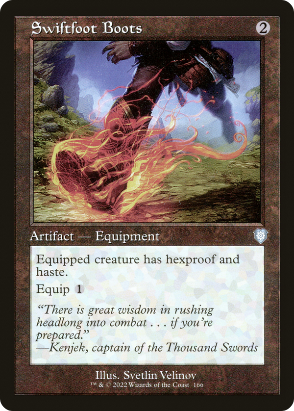Swiftfoot Boots (Retro) [The Brothers' War Commander]