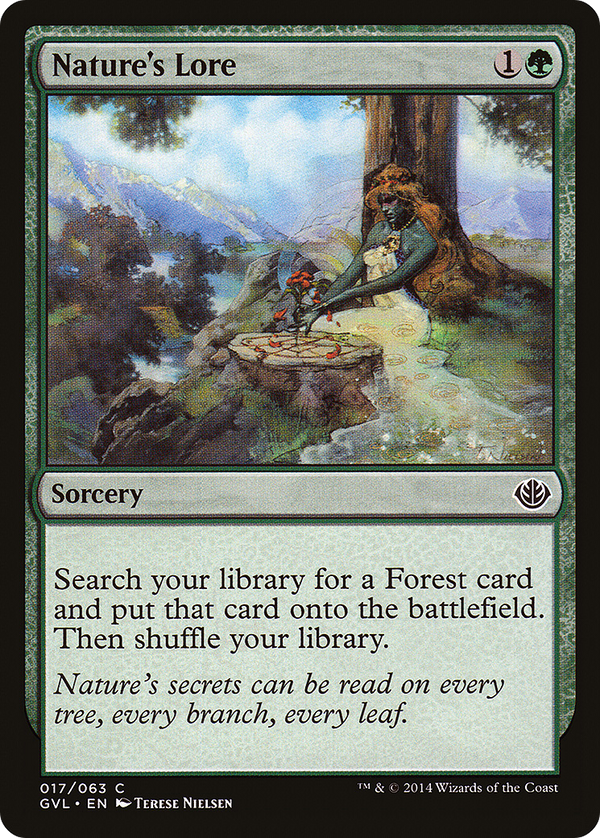Nature's Lore (Garruk vs. Liliana) [Duel Decks Anthology]