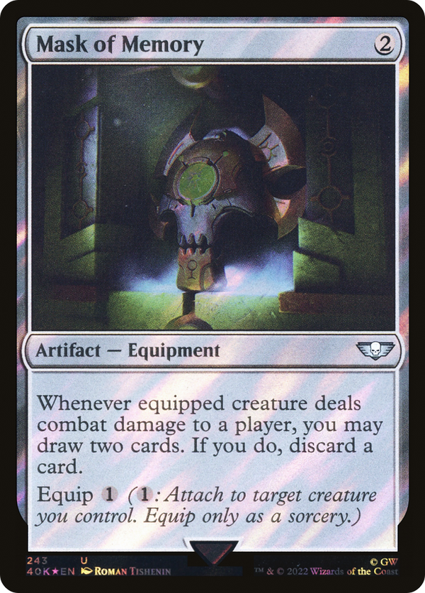 Mask of Memory (Surge Foil) [Warhammer 40,000]