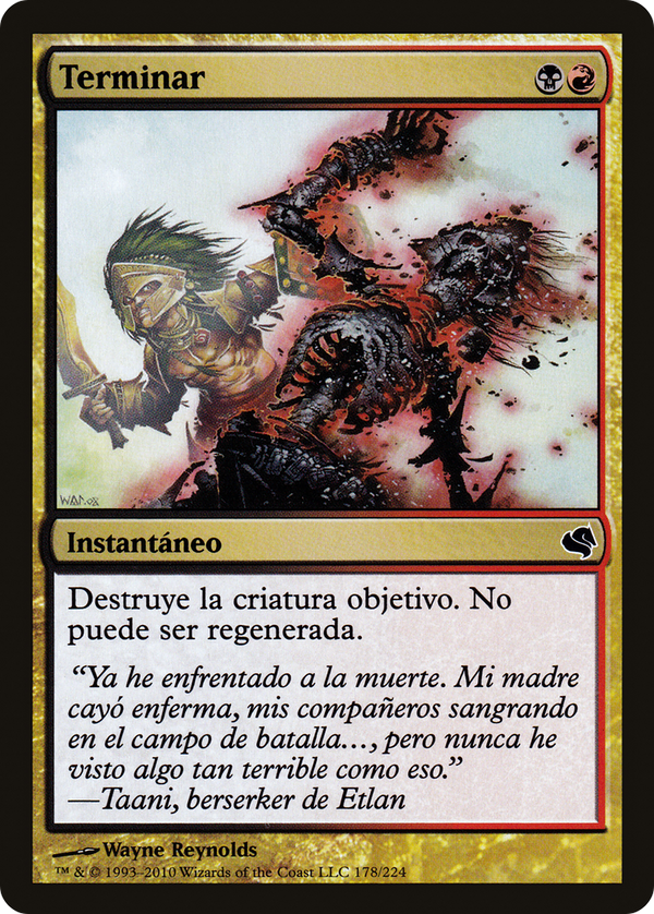 Terminate (Spanish) - "Terminar" (PS11-178) - Salvat 2011