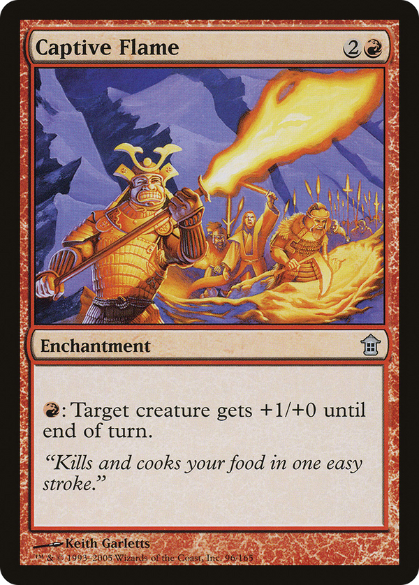 Captive Flame [Saviors of Kamigawa]