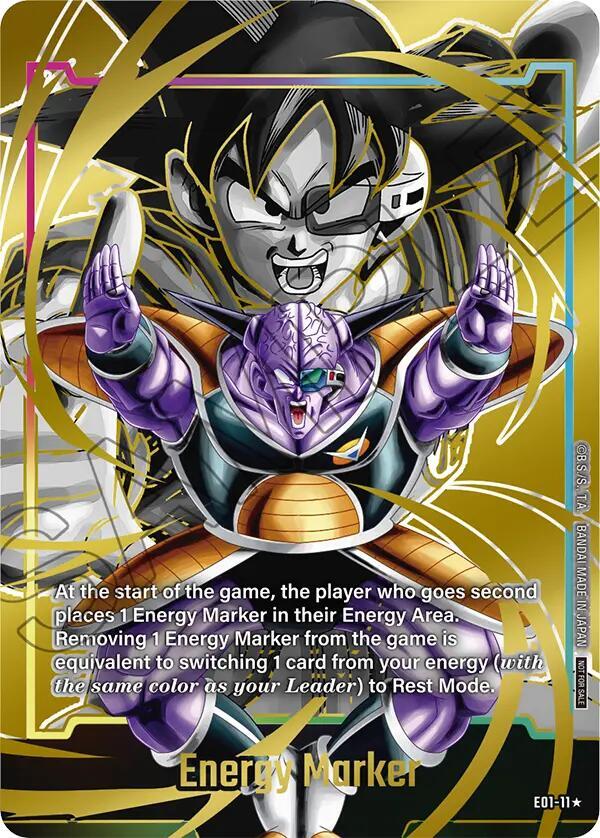 Energy Marker (EB01-11) (Gold) - Fusion World Energy Markers (DBSFW_EM)
