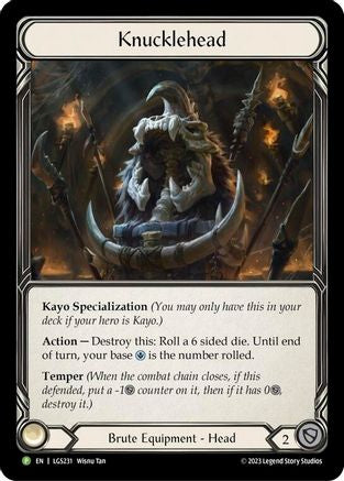 Knucklehead [LGS231] (Promo)  Rainbow Foil