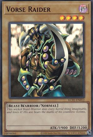 Vorse Raider (KC01-EN012) - 25th Anniversary Ultimate Kaiba Set Unlimited
