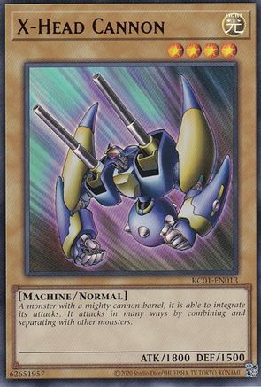 X-Head Cannon (Japanese Artwork) (KC01-EN013) - 25th Anniversary Ultimate Kaiba Set Unlimited