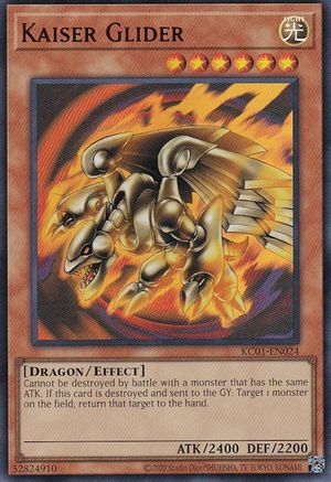 Kaiser Glider (KC01-EN024) - 25th Anniversary Ultimate Kaiba Set Unlimited