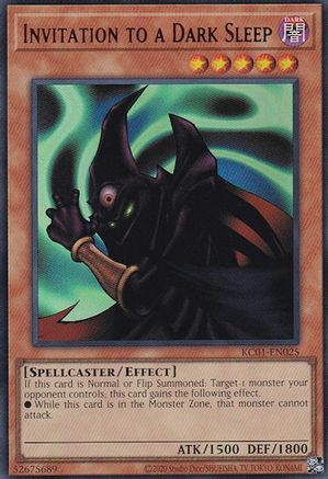 Invitation to a Dark Sleep (KC01-EN025) - 25th Anniversary Ultimate Kaiba Set Unlimited
