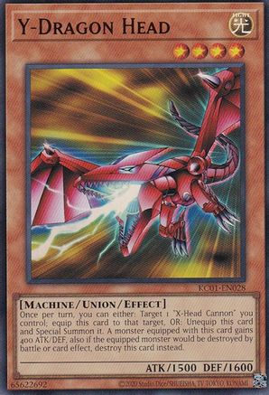 Y-Dragon Head (KC01-EN028) - 25th Anniversary Ultimate Kaiba Set Unlimited