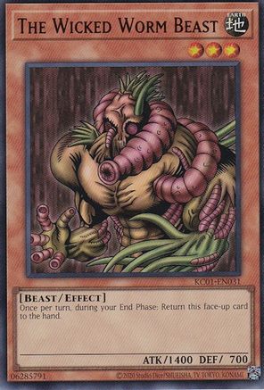 The Wicked Worm Beast (KC01-EN031) - 25th Anniversary Ultimate Kaiba Set Unlimited