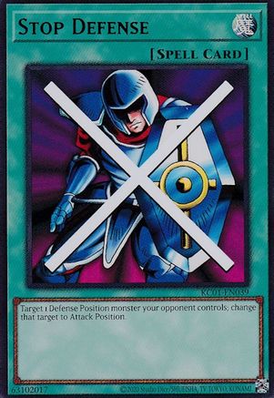Stop Defense (KC01-EN039) - 25th Anniversary Ultimate Kaiba Set Unlimited