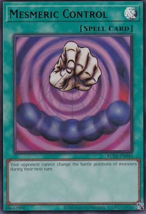 Mesmeric Control (KC01-EN040) - 25th Anniversary Ultimate Kaiba Set Unlimited