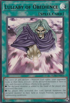 Lullaby of Obedience (KC01-EN044) - 25th Anniversary Ultimate Kaiba Set Unlimited