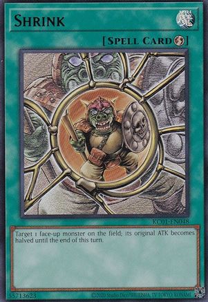 Shrink (KC01-EN048) - 25th Anniversary Ultimate Kaiba Set Unlimited