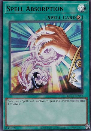 Spell Absorption (KC01-EN052) - 25th Anniversary Ultimate Kaiba Set Unlimited