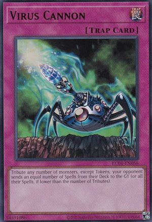 Virus Cannon (KC01-EN056) - 25th Anniversary Ultimate Kaiba Set Unlimited