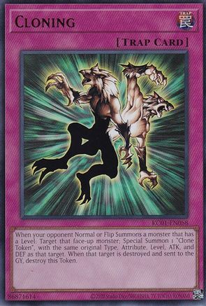 Cloning (KC01-EN058) - 25th Anniversary Ultimate Kaiba Set Unlimited