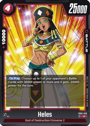 Heles (FB02-026) - Blazing Aura Holofoil