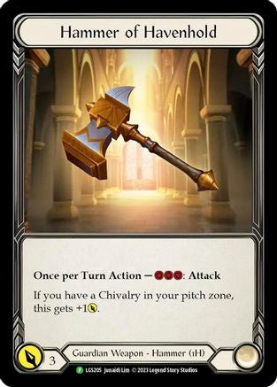 Hammer of Havenhold [LGS205] (Promo)  Rainbow Foil
