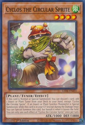Cyclos the Circular Sprite (LEDE-EN031) - Legacy of Destruction 1st Edition